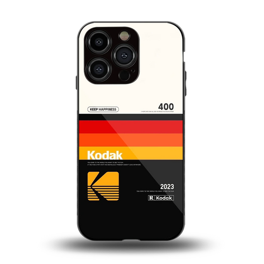 Keep Happiness back phone cover | glass case for iphone 15 pro