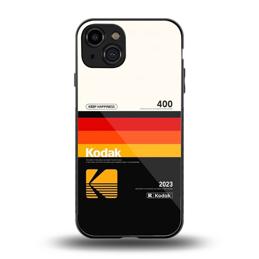 Keep Happiness back phone cover | glass case for iphone 15