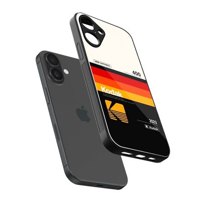 Keep Happiness sleek iphone 16 plus cover with tempered glass back and TPU edges