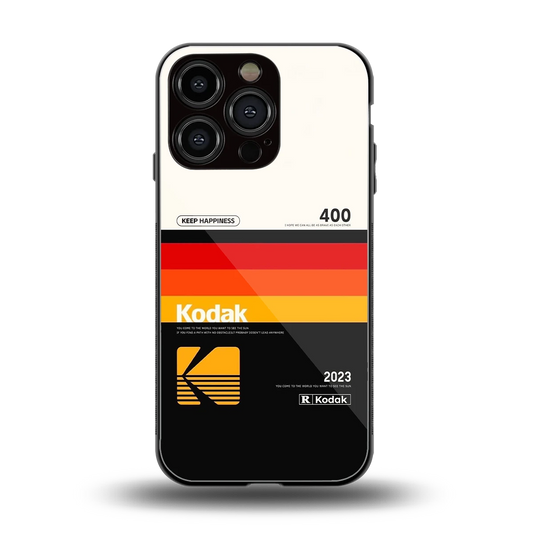 Keep Happiness back phone cover | glass case for iphone 16 pro