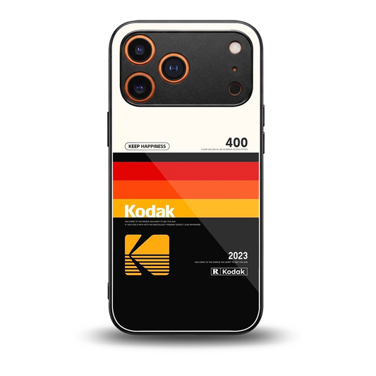 Keep Happiness back phone cover | glass case for iphone 17 pro max