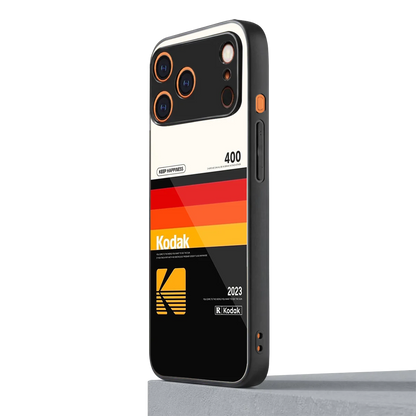 Keep Happiness iphone 17 pro mobile cover | shockproof glass phone case