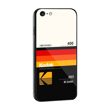 Keep Happiness sleek iphone 6s cover with tempered glass back and TPU edges