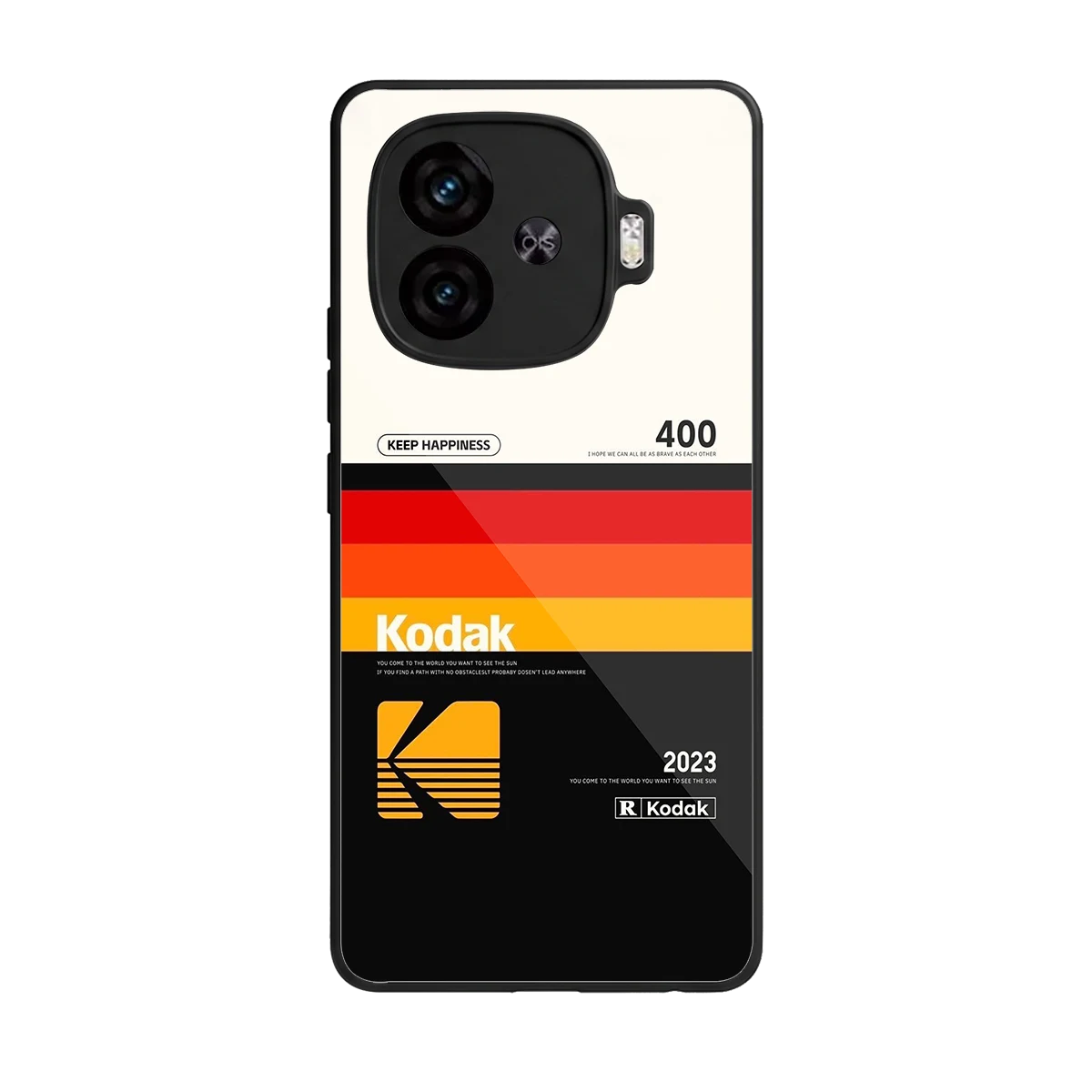 Keep Happiness back phone cover | glass case for iqoo neo 10r 5g
