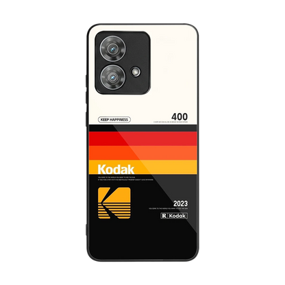 Keep Happiness back phone cover | glass case for motorola edge 40 neo 5g