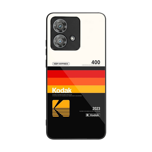 Keep Happiness back phone cover | glass case for motorola edge 40 neo 5g