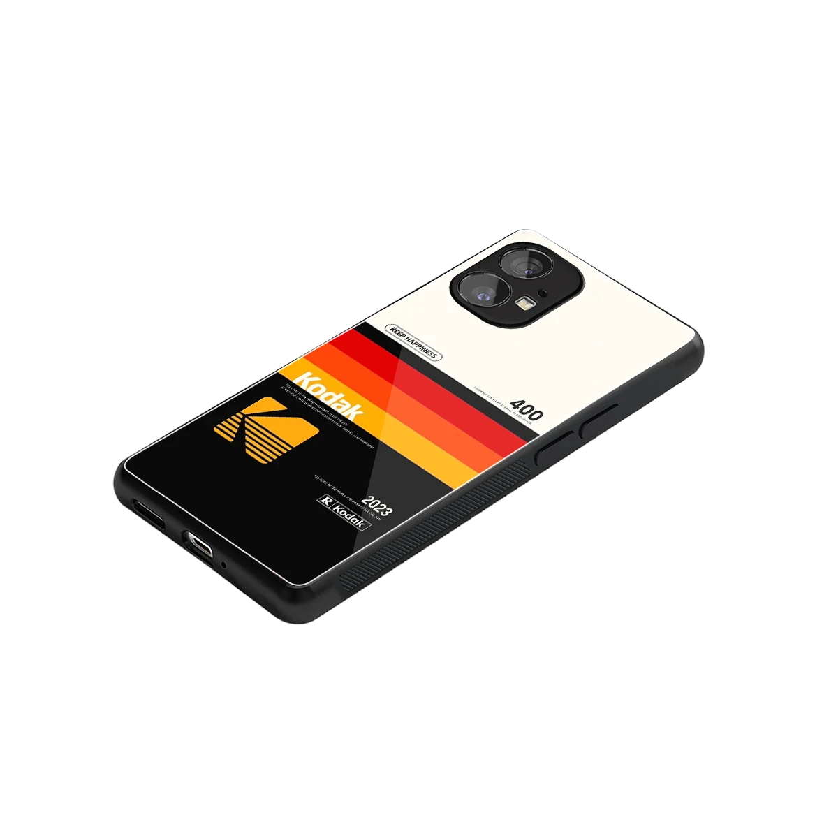 Keep Happiness stylish phone case for nothing phone 1 | glossy glass and slim fit