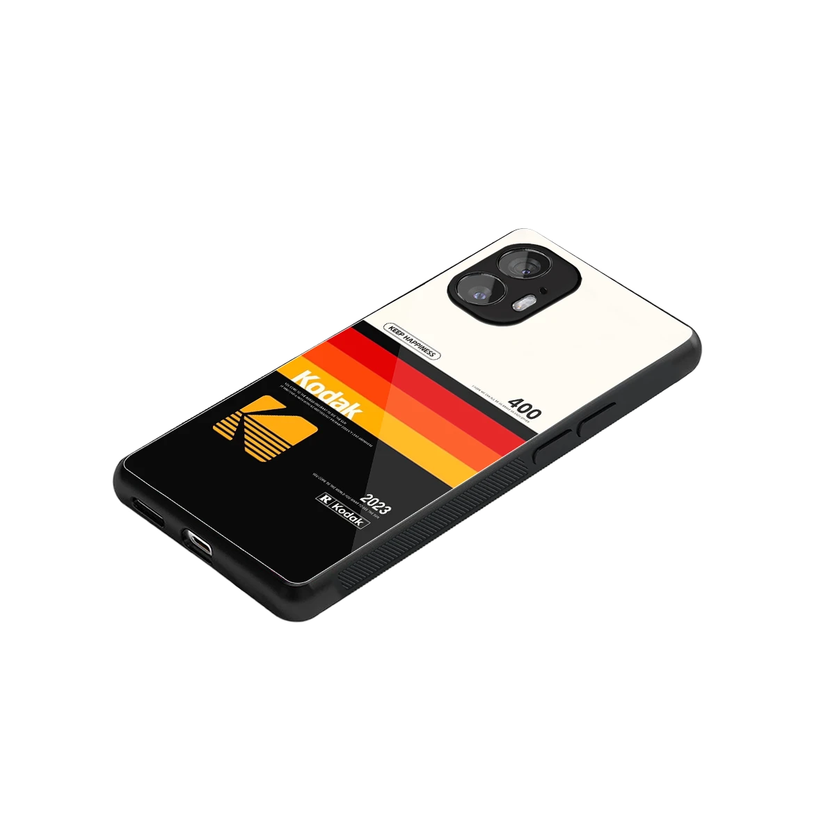 Keep Happiness stylish phone case for nothing phone 2 | glossy glass and slim fit