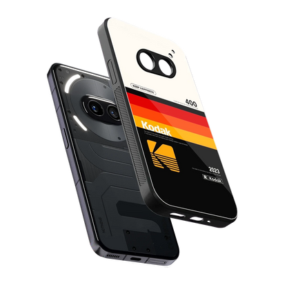 Keep Happiness sleek nothing phone 2a cover with tempered glass back and TPU edges