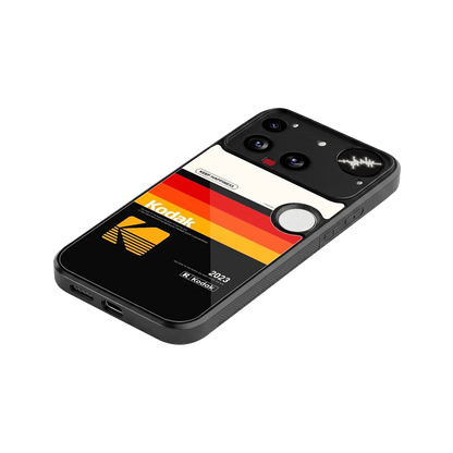 Keep Happiness stylish phone case for nothing phone 3 | glossy glass and slim fit