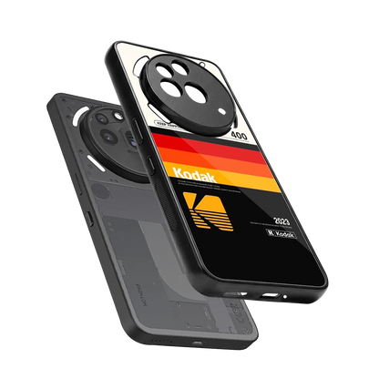 Keep Happiness sleek nothing phone 3a pro cover with tempered glass back and TPU edges