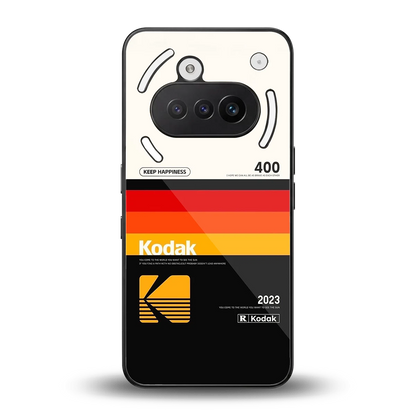 Keep Happiness back phone cover | glass case for nothing phone 3a
