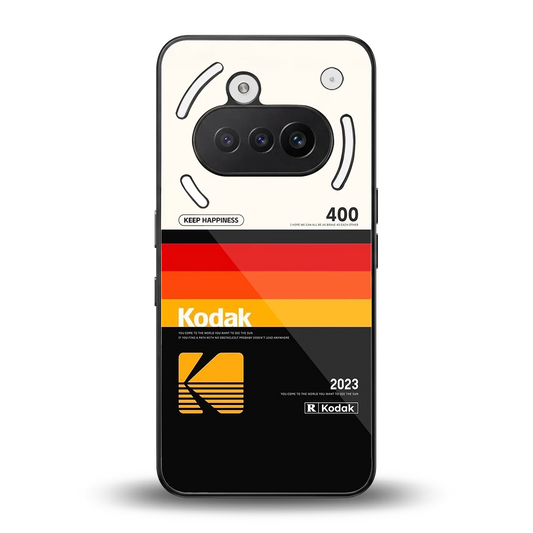 Keep Happiness back phone cover | glass case for nothing phone 3a