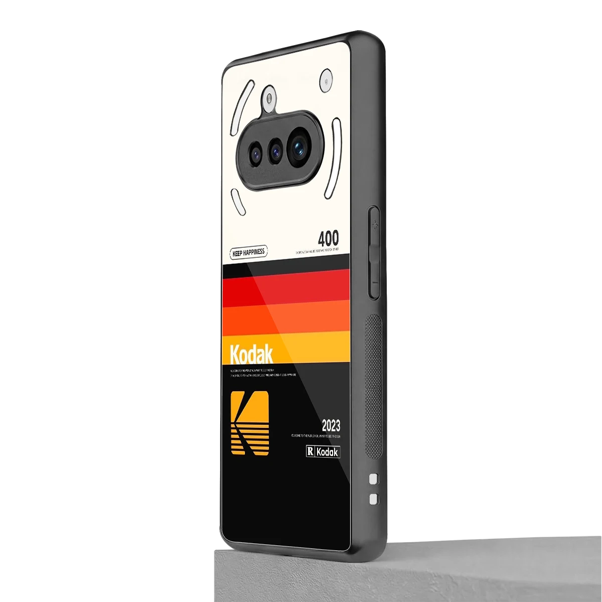 Keep Happiness nothing phone 3a mobile cover | shockproof glass phone case