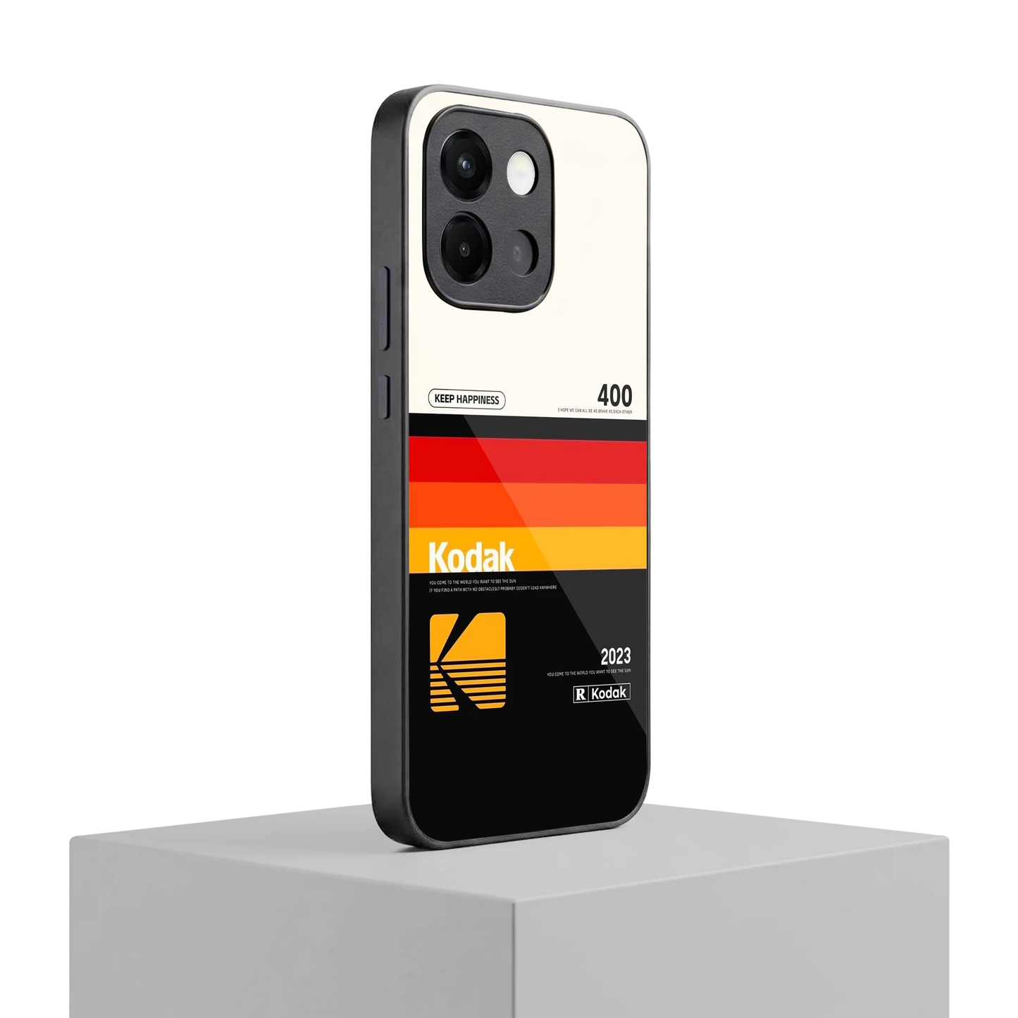 Keep Happiness oneplus 13s mobile cover | shockproof glass phone case