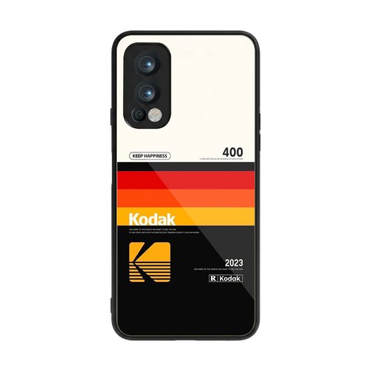 Keep Happiness back phone cover | glass case for oneplus nord 2
