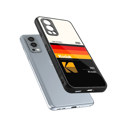 Keep Happiness sleek oneplus nord 2 cover with tempered glass back and TPU edges