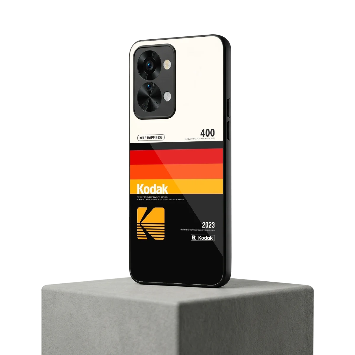 Keep Happiness oneplus nord 2t mobile cover | shockproof glass phone case