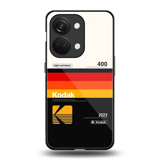 Keep Happiness back phone cover | glass case for oneplus nord 3