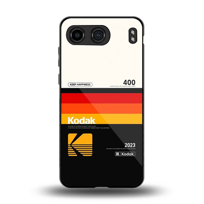 Keep Happiness back phone cover | glass case for oneplus nord 4