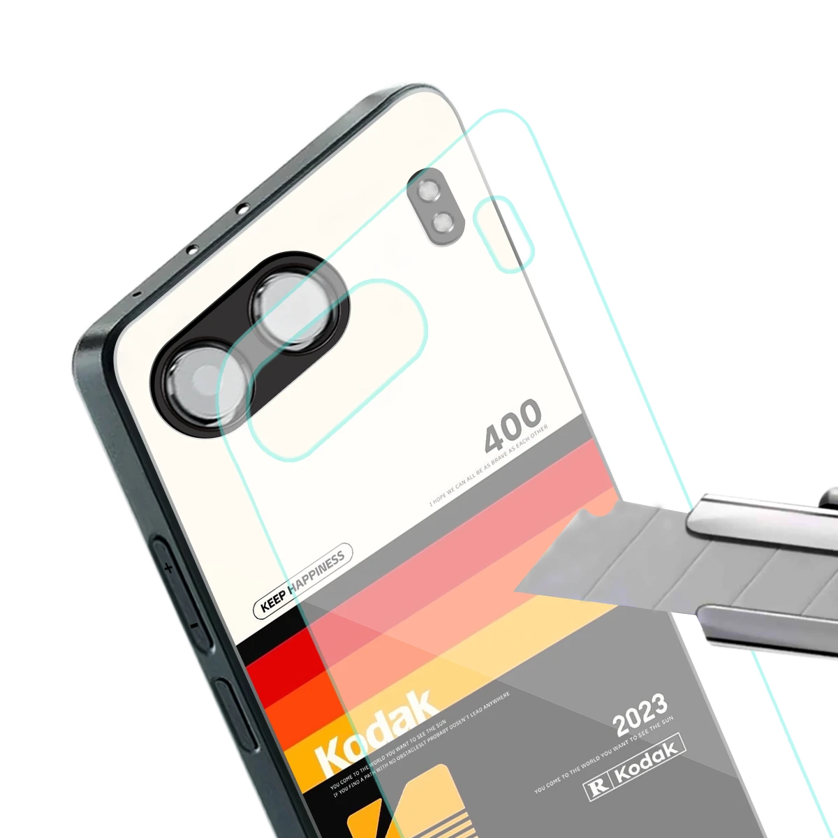 Keep Happiness stylish phone case for oneplus nord 4 | glossy glass and slim fit