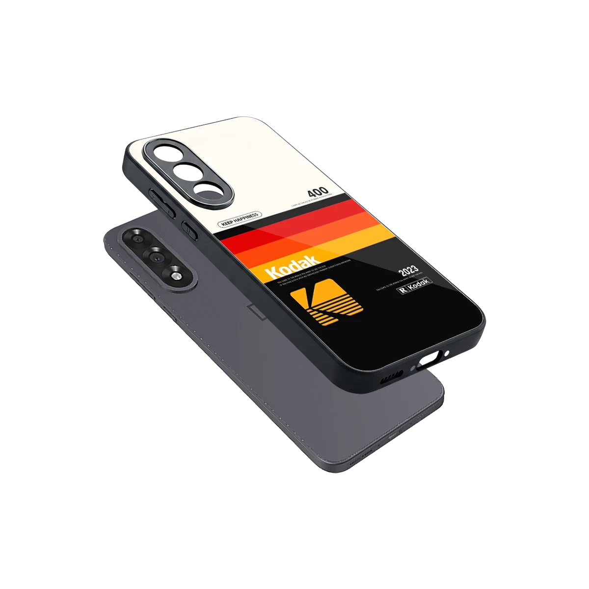 Keep Happiness sleek oneplus nord 5 cover with tempered glass back and TPU edges