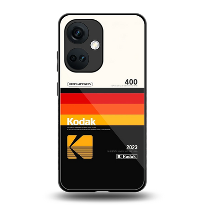 Keep Happiness back phone cover | glass case for oneplus nord ce 3