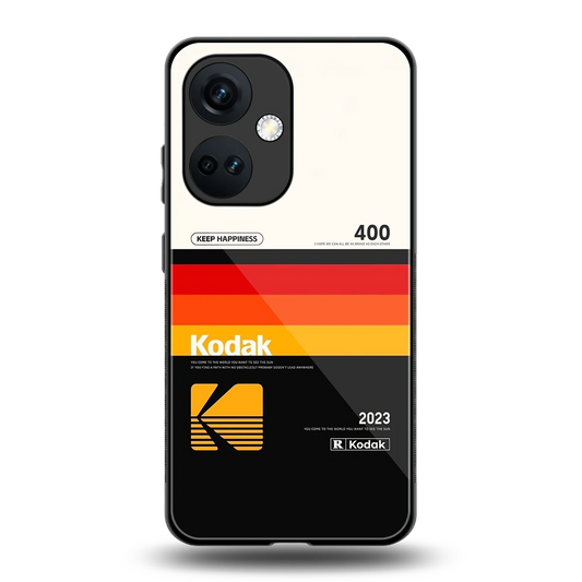 Keep Happiness back phone cover | glass case for oneplus nord ce 3