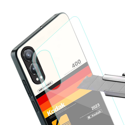 Keep Happiness stylish phone case for oneplus nord ce 4 lite | glossy glass and slim fit