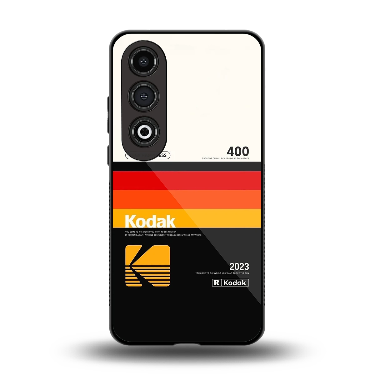 Keep Happiness back phone cover | glass case for oneplus nord ce 4