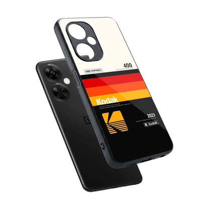 Keep Happiness sleek oneplus nord ce 3 lite cover with tempered glass back and TPU edges