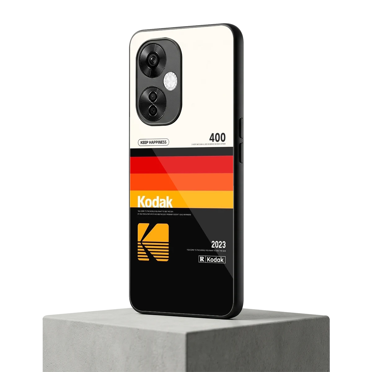 Keep Happiness oneplus nord ce 3 lite mobile cover | shockproof glass phone case