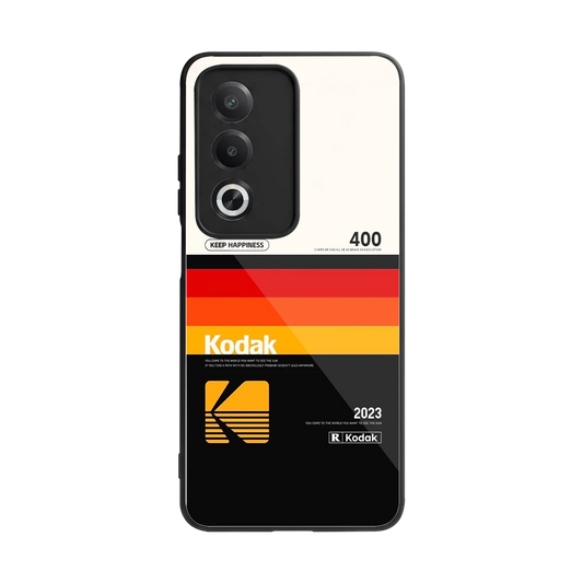 Keep Happiness back phone cover | glass case for oppo a3 pro