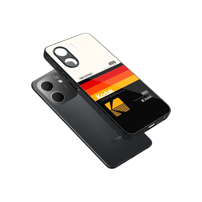 Keep Happiness sleek oppo a5x 5g cover with tempered glass back and TPU edges