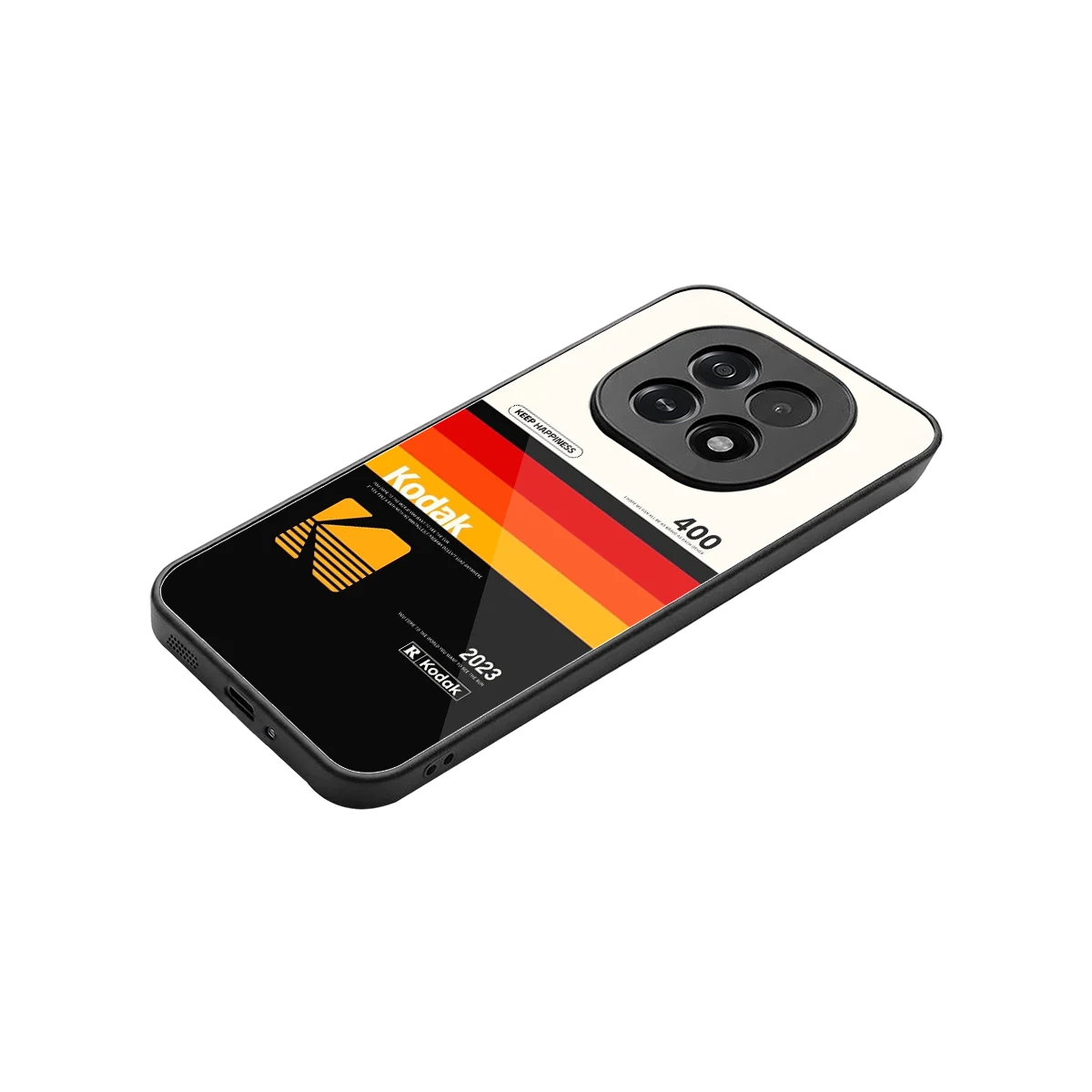 Keep Happiness stylish phone case for oppo f29 5g | glossy glass and slim fit