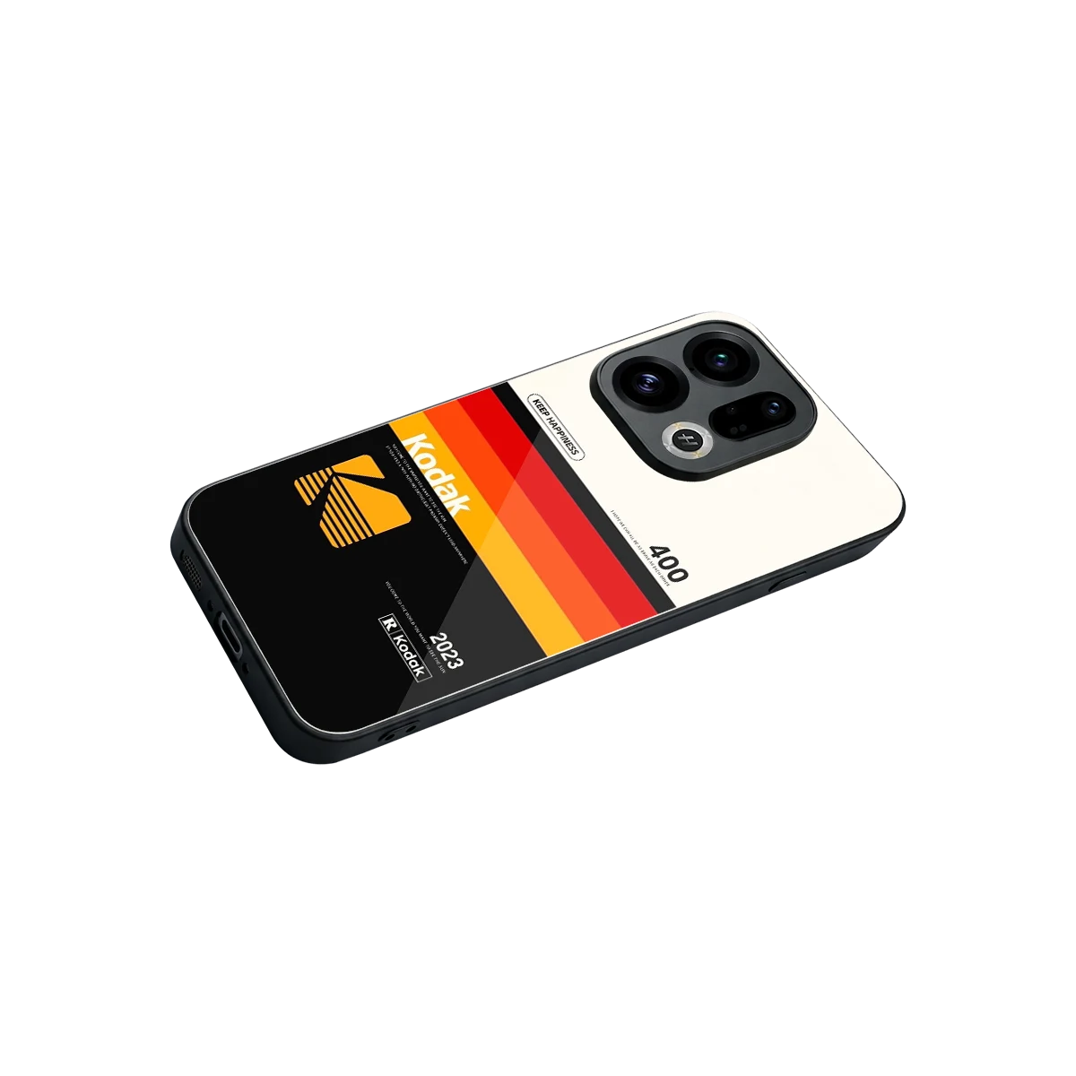 Keep Happiness stylish phone case for oppo find x9 | glossy glass and slim fit