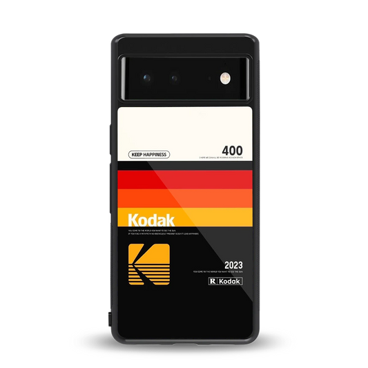 Keep Happiness back phone cover | glass case for google pixel 6