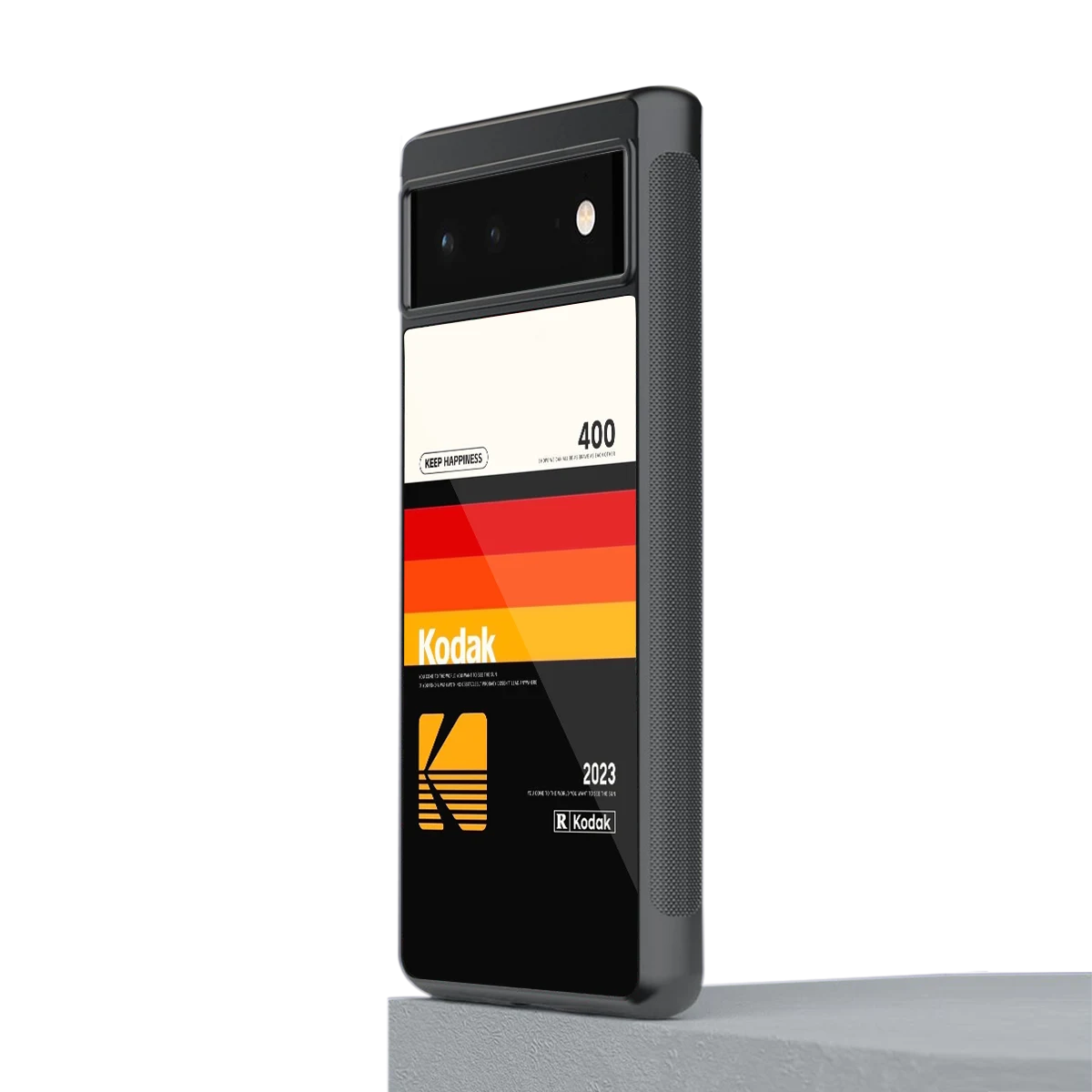 Keep Happiness stylish phone case for google pixel 6a | glossy glass and slim fit