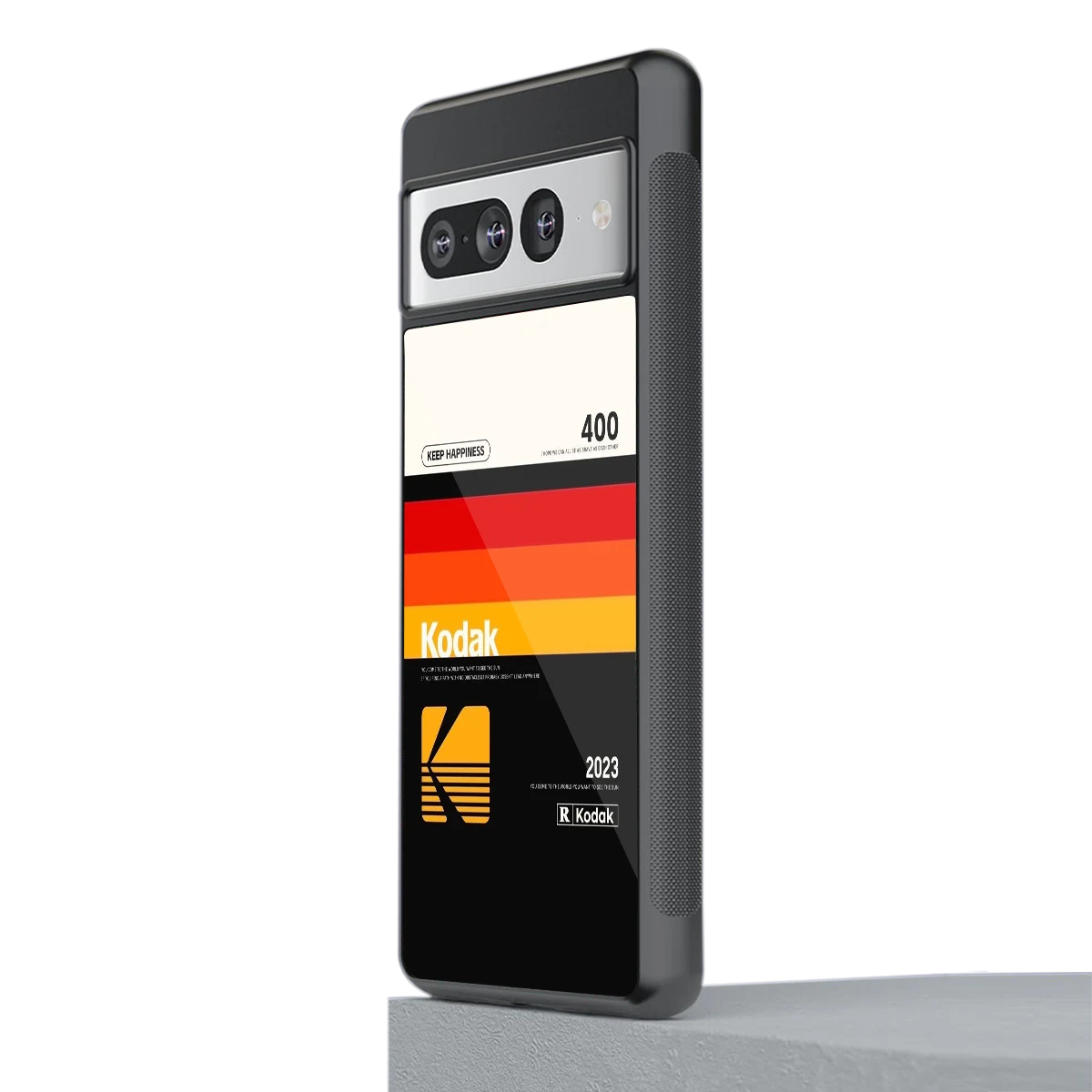 Keep Happiness stylish phone case for google pixel 7 pro | glossy glass and slim fit