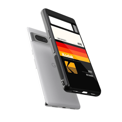 Keep Happiness sleek google pixel 7a cover with tempered glass back and TPU edges