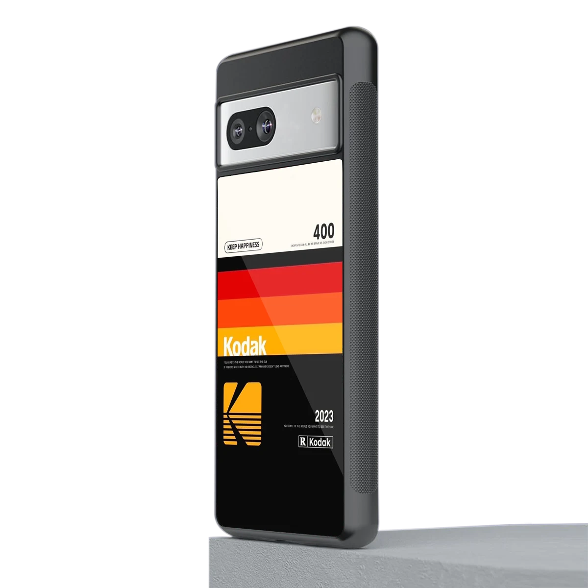 Keep Happiness stylish phone case for google pixel 7 | glossy glass and slim fit