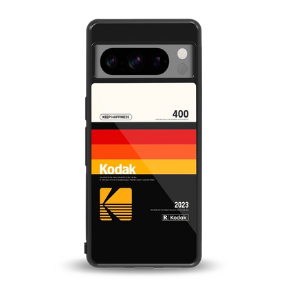 Keep Happiness back phone cover | glass case for google pixel 8 pro