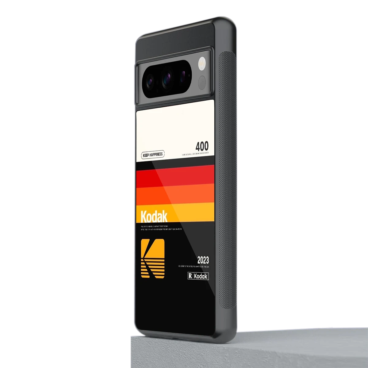 Keep Happiness stylish phone case for google pixel 8 pro | glossy glass and slim fit