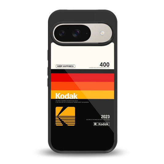 Keep Happiness back phone cover | glass case for google pixel 9