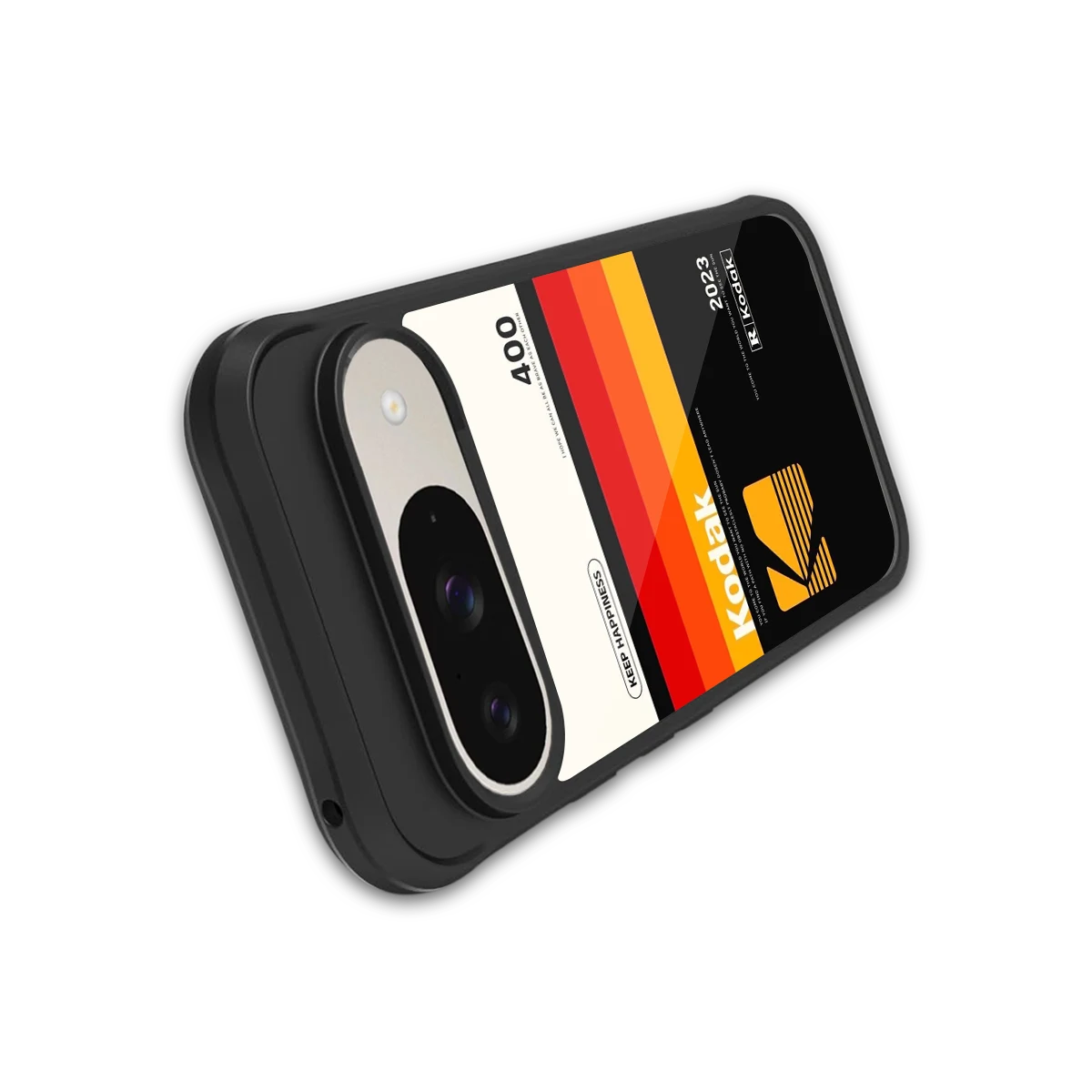 Keep Happiness stylish phone case for google pixel 9 | glossy glass and slim fit
