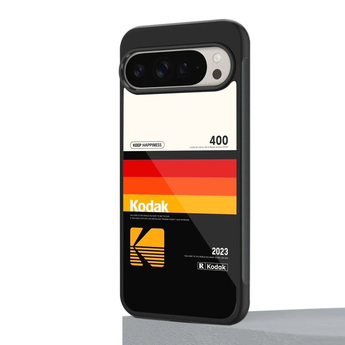 Keep Happiness google pixel 9 pro mobile cover | shockproof glass phone case