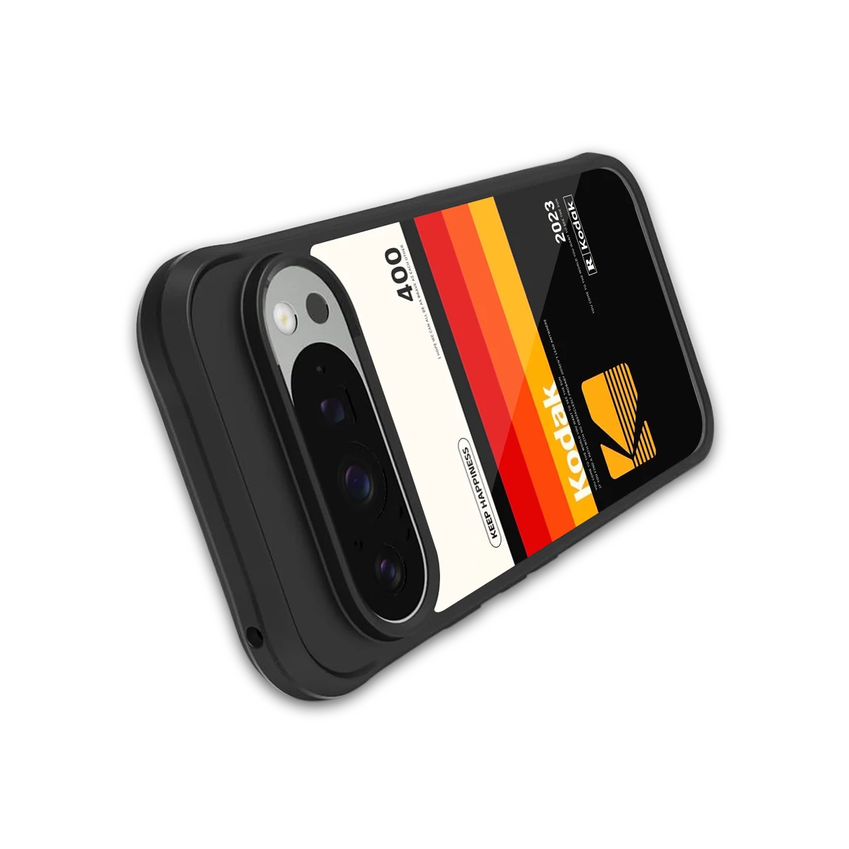Keep Happiness stylish phone case for google pixel 9 pro | glossy glass and slim fit