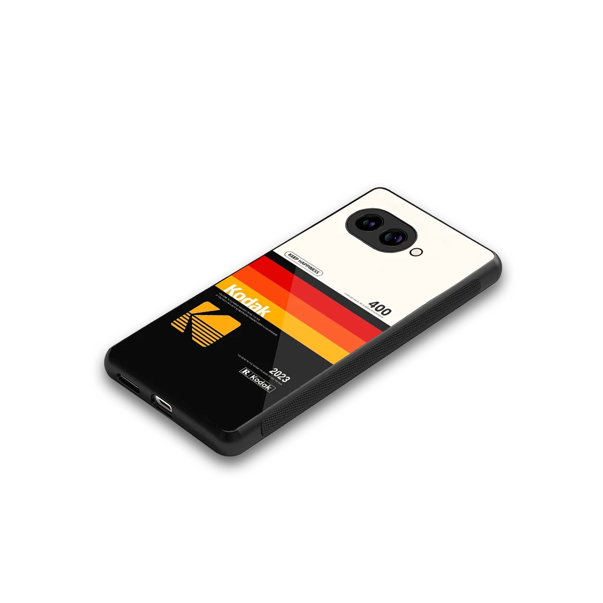 Keep Happiness stylish phone case for google pixel 10a | glossy glass and slim fit