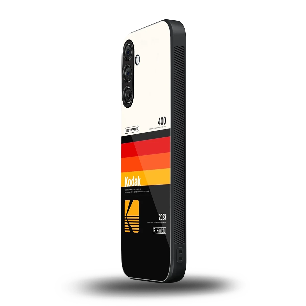 Keep Happiness samsung galaxy m35 5g mobile cover | shockproof glass phone case