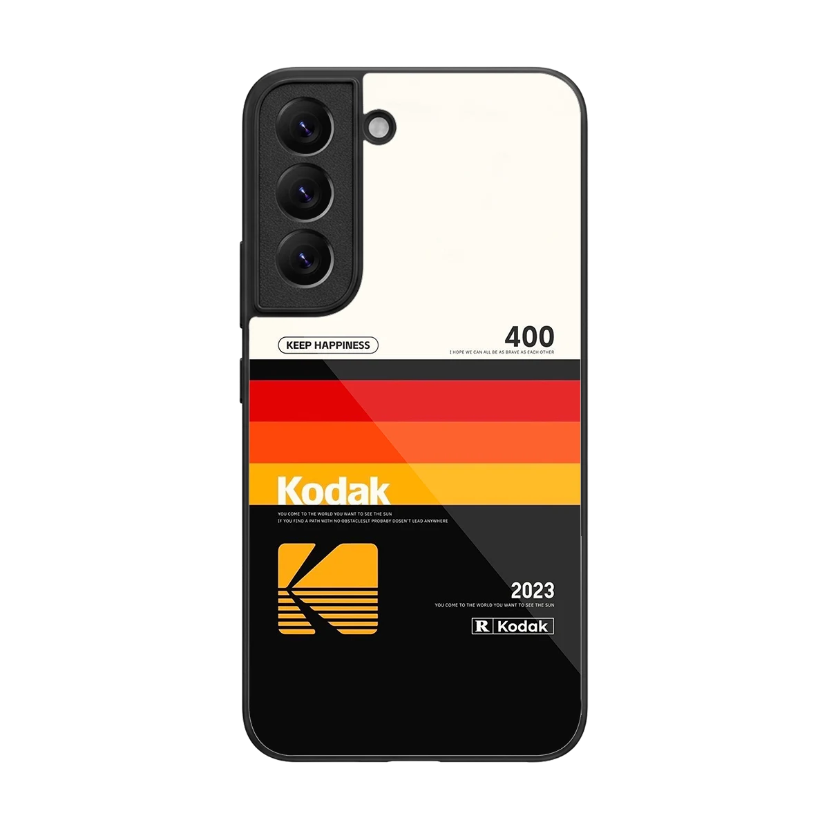 Keep Happiness back phone cover | glass case for samsung galaxy s22